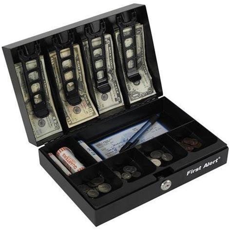 first alert 3026f steel cash box|First Alert .